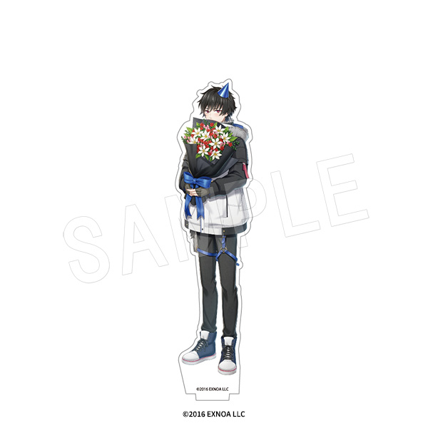 文豪とアルケミスト_アクリルフィギュアスタンド 花の贈り物異装Ver. 尾崎放哉