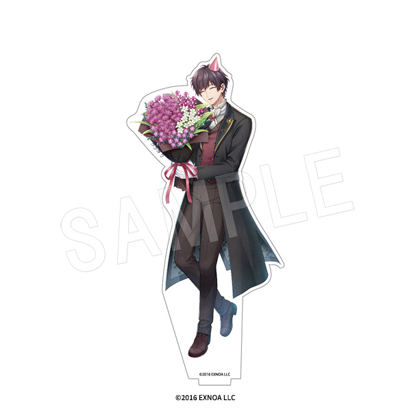 文豪とアルケミスト_アクリルフィギュアスタンド 花の贈り物異装Ver. 松岡譲