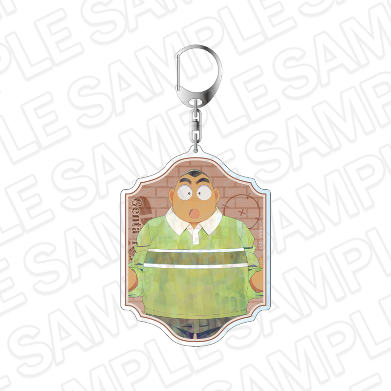 名探偵コナン_ホログラムキーホルダー PALE TONE series 小嶋元太 vol.6