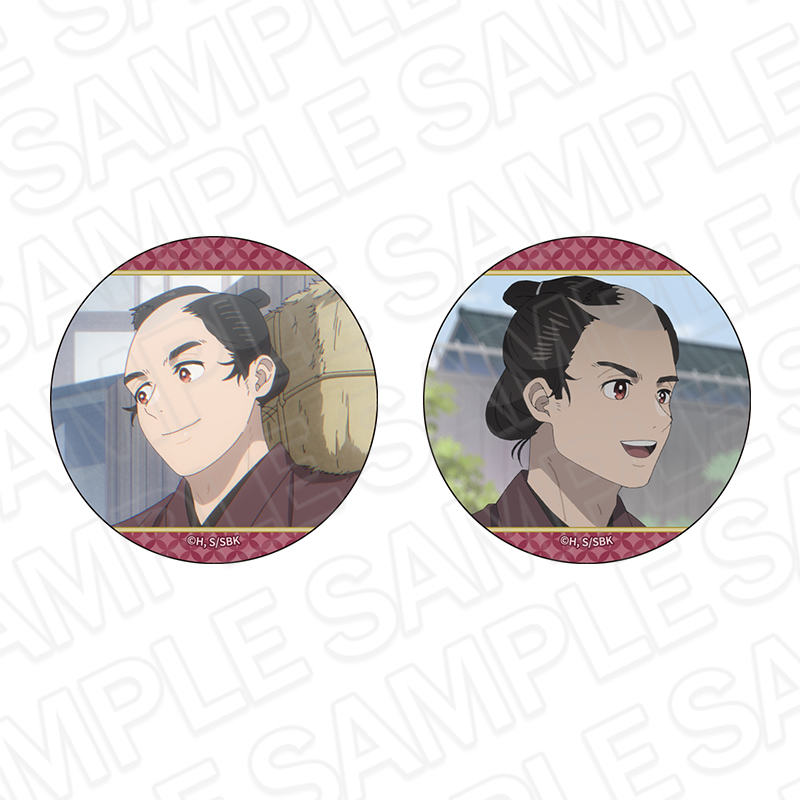 しゃばけ_ホログラムカンバッジセット 佐助