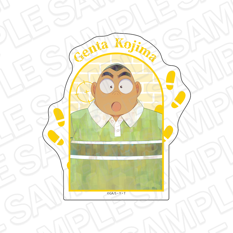 名探偵コナン_ダイカットステッカー PALE TONE series 小嶋元太 vol.6