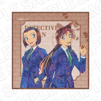 名探偵コナン_ちょいデカホロ缶バッジ 花冠-flow in the wind-（灰原