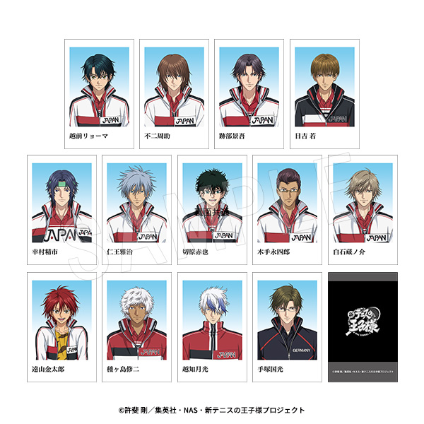 新テニスの王子様_ポラショットコレクション 選手名鑑Ver.【BOX／13個入り】