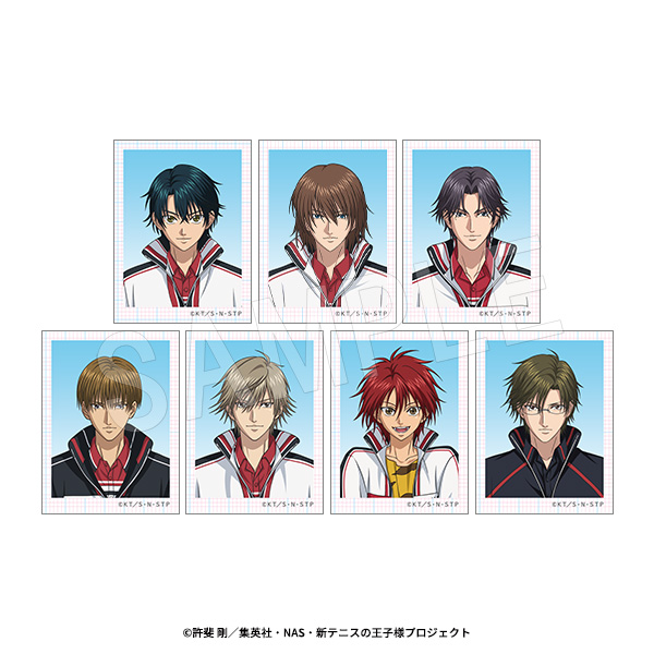 新テニスの王子様_選手名鑑ステッカーセット TypeB
