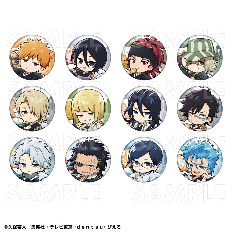 BLEACH 千年血戦篇_ちゃぽんっ! トレーディング缶バッジ【BOX／12個