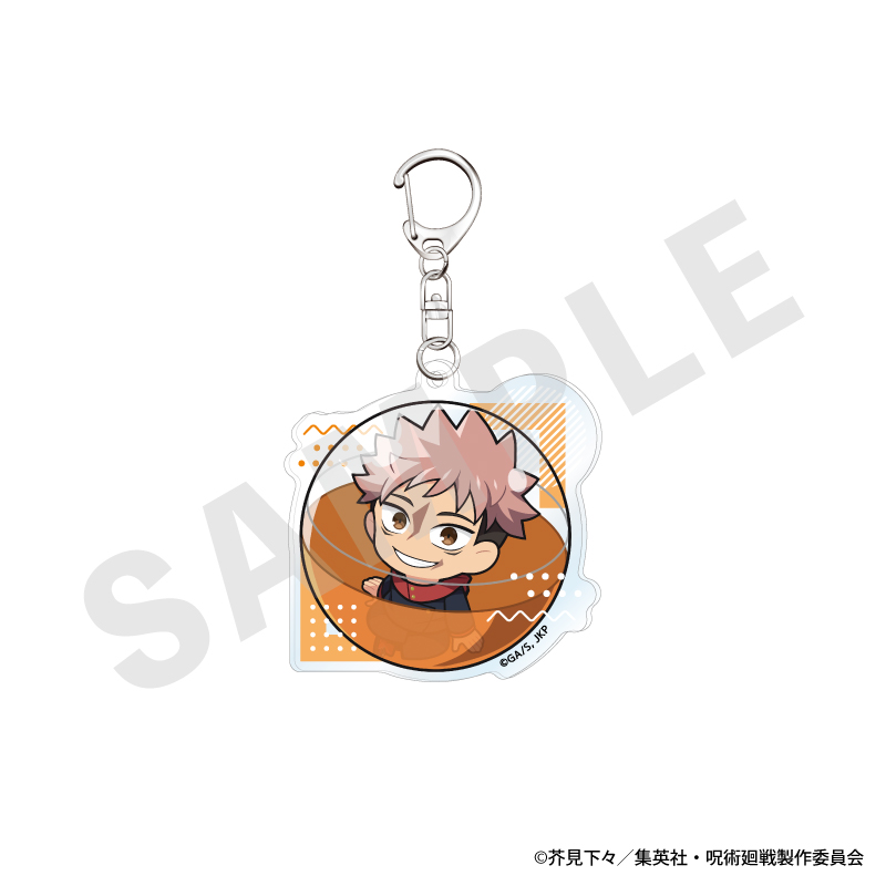 呪術廻戦_いんざかぷせるシリーズ アクリルキーホルダー（虎杖 悠仁）