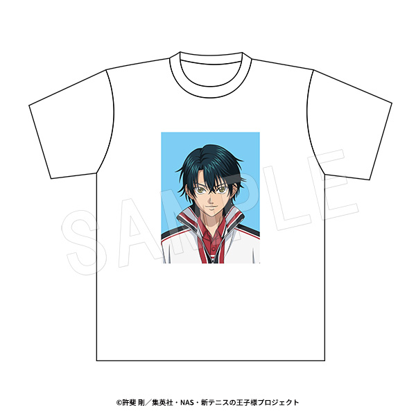 新テニスの王子様_Mサイズ_選手名鑑Tシャツ 越前リョーマ