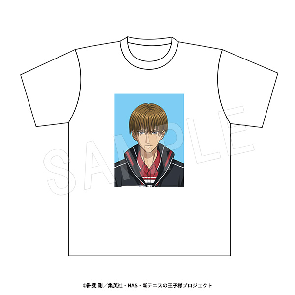 新テニスの王子様_Mサイズ_選手名鑑Tシャツ 日吉若