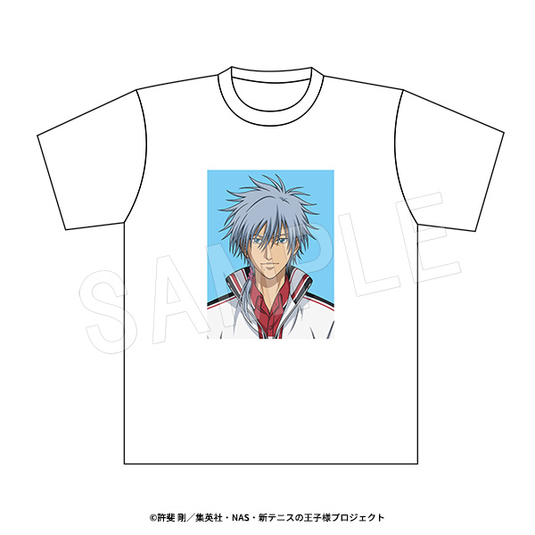新テニスの王子様_Mサイズ_選手名鑑Tシャツ 仁王雅治