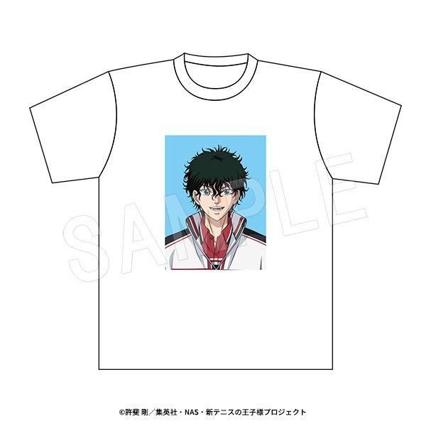 新テニスの王子様_Mサイズ_選手名鑑Tシャツ 切原赤也 | 新テニスの王子