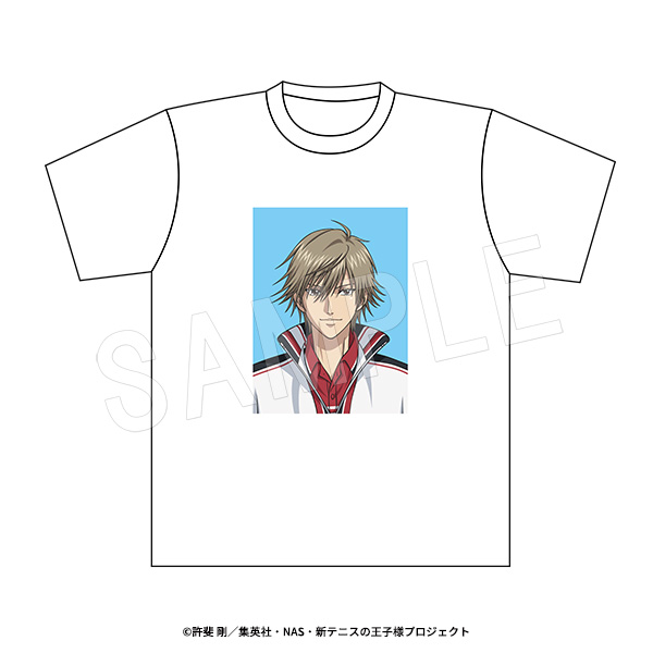 新テニスの王子様_Mサイズ_選手名鑑Tシャツ 白石蔵ノ介