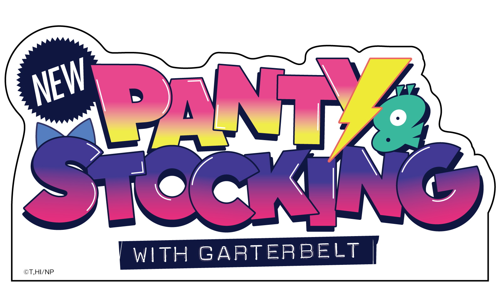 New PANTY ＆ STOCKING with GARTERBELT_アクリルロゴブロック