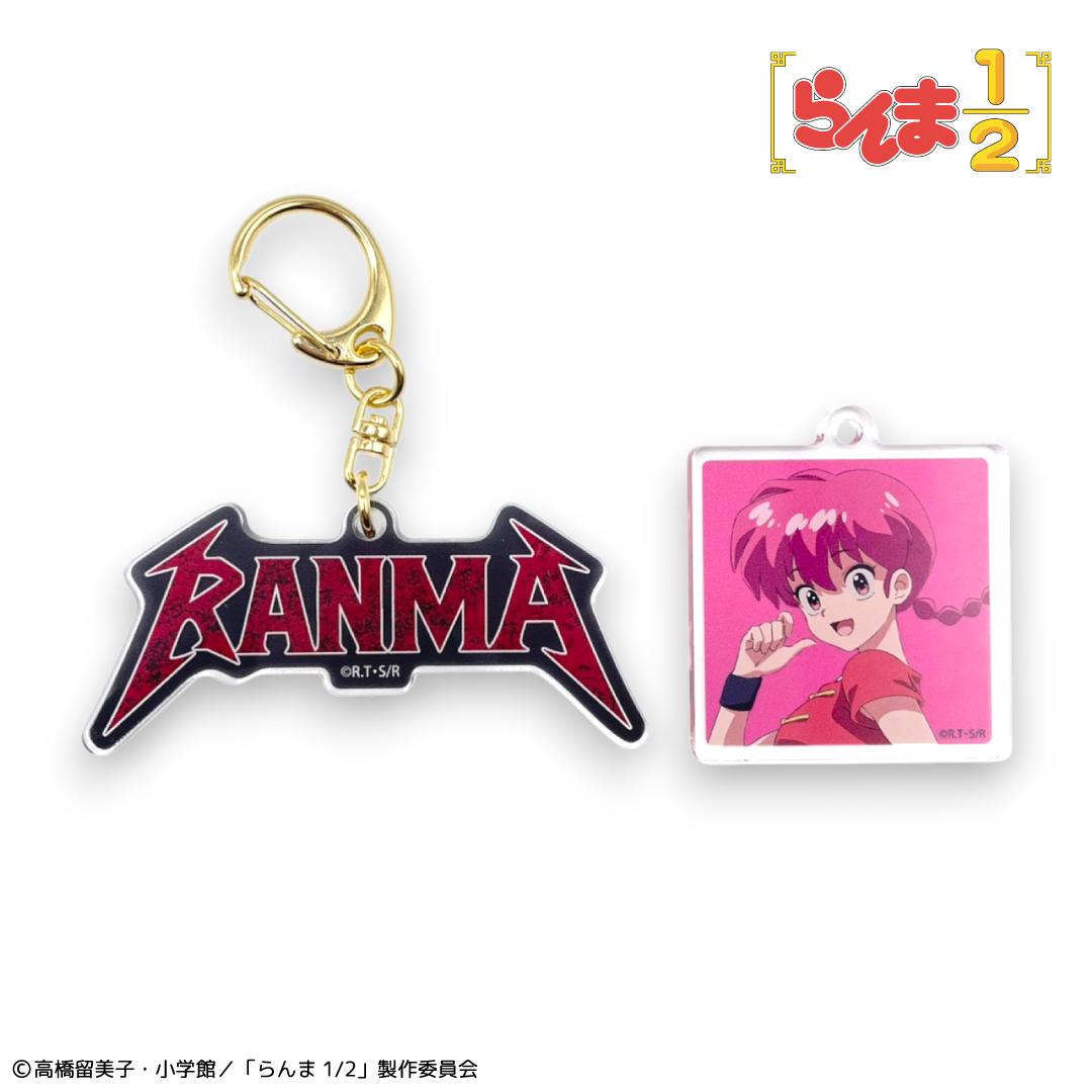 らんま1/2_ TOKYO MADNESS CLUB アクリルロゴキーホルダー らんま