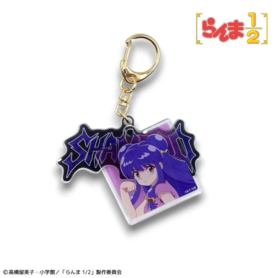 らんま1/2_ TOKYO MADNESS CLUB アクリルロゴキーホルダー シャンプー