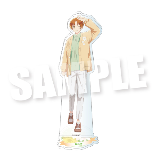 ヘタリア World☆Stars_アクリルスタンド パステルフラワーコーデVer. イタリア