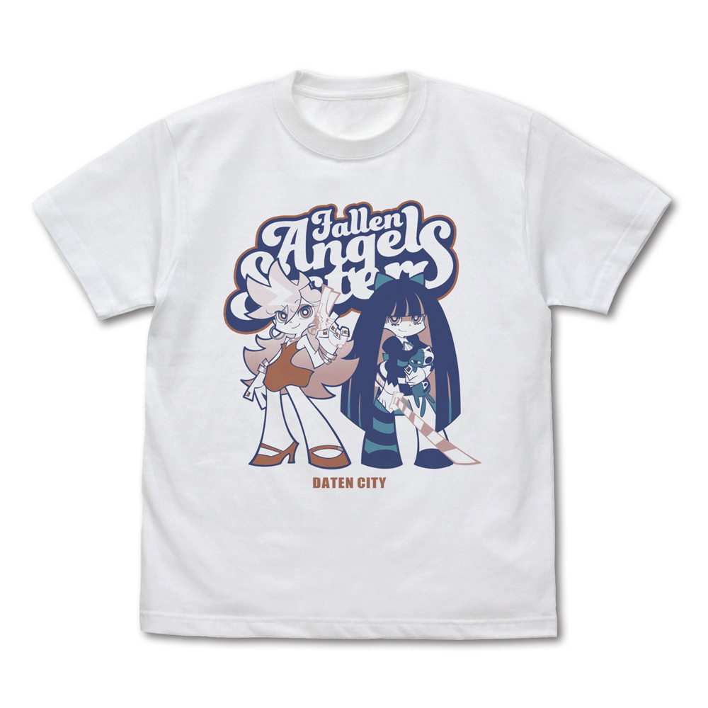 New PANTY & STOCKING with GARTERBELT_Sサイズ_パンティ＆ストッキング Tシャツ/WHITE