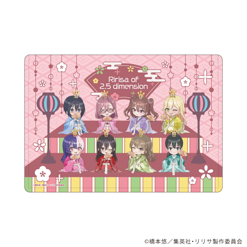 2.5次元の誘惑_キャラクリアケース22/ひな祭りver.(ミニキャライラスト)