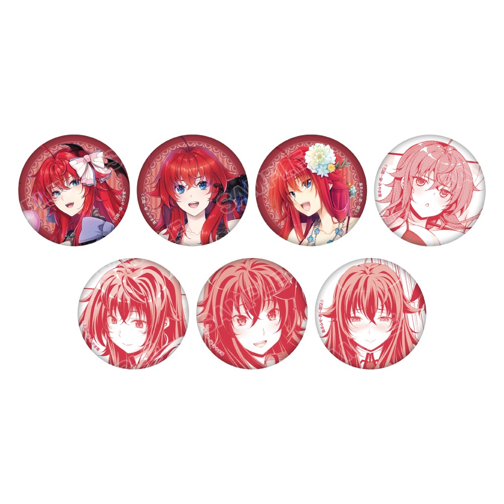 ハイスクールD×D_リアスがいっぱい トレーディング缶バッジ