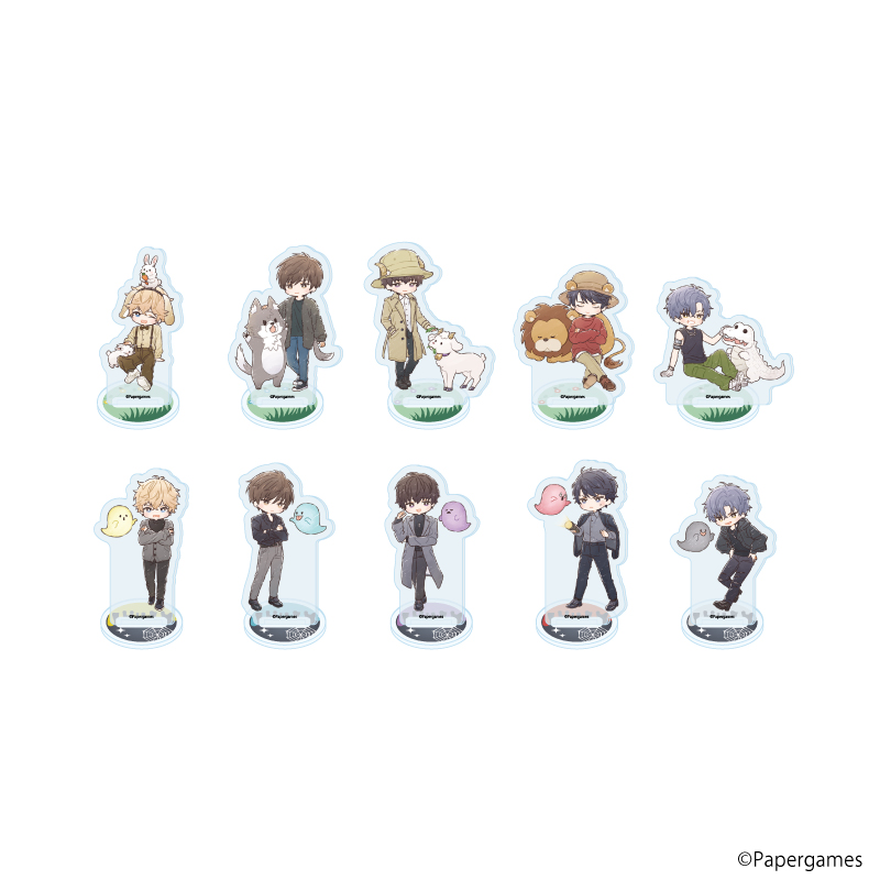 恋とプロデューサー?EVOL×LOVE?_アクリルぷちスタンド12/セット2 コンプリートセット(全10種)(グラフアートイラスト)【コンプリートセット/10個入り】