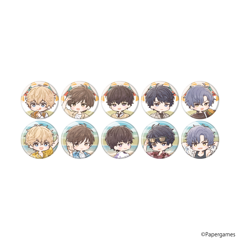 恋とプロデューサー～EVOL×LOVE～_缶バッジ32/セット1 コンプリート