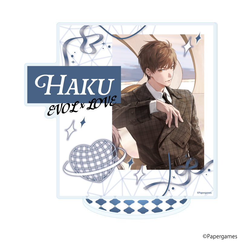 恋とプロデューサー～EVOL×LOVE～_アクリルスタンド65/ハク(公式イラスト)