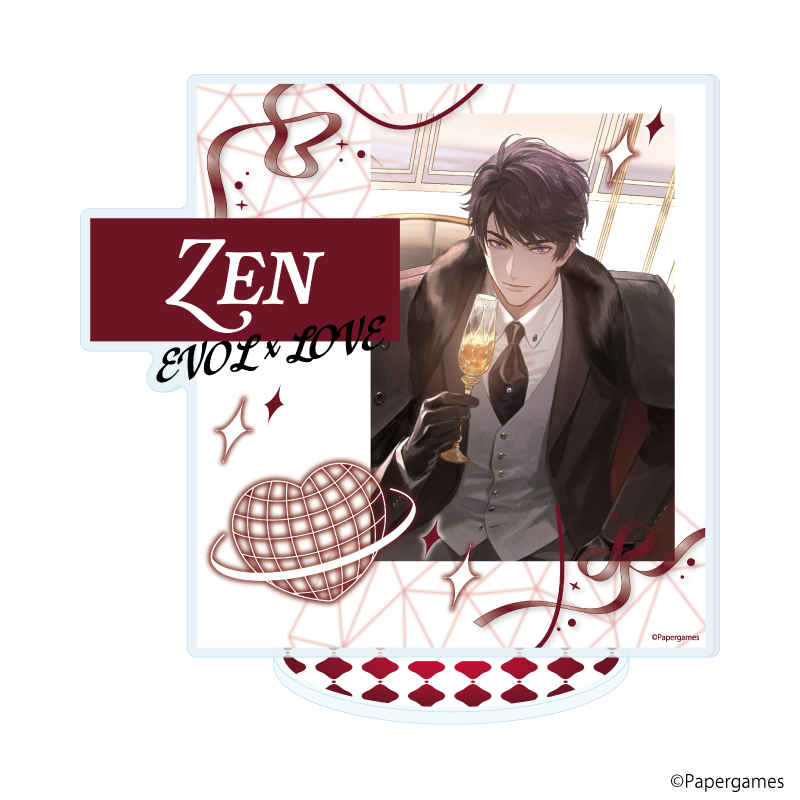 恋とプロデューサー～EVOL×LOVE～_アクリルスタンド67/ゼン(公式イラスト)