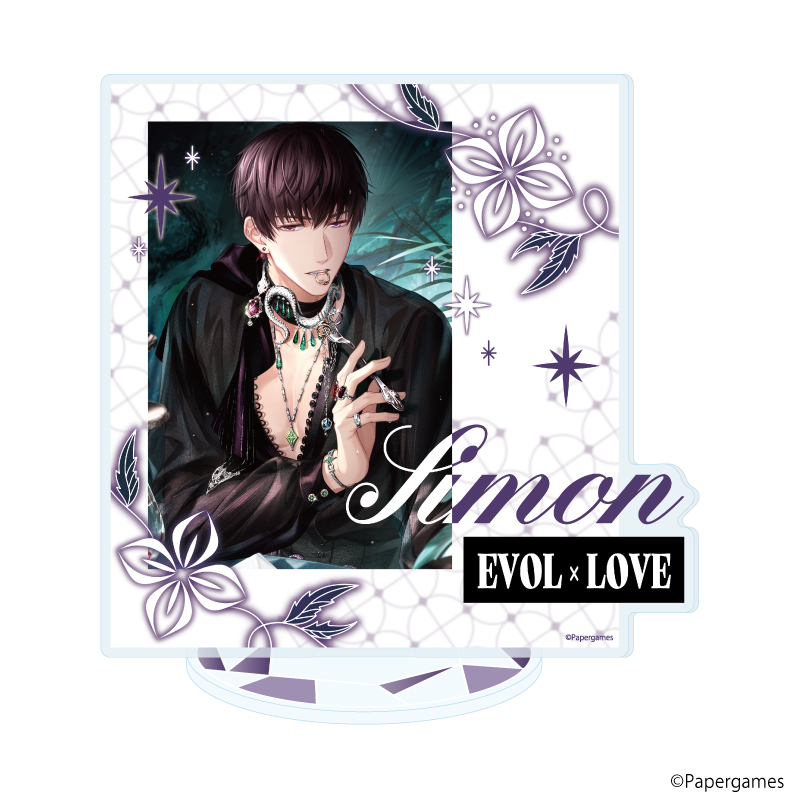 恋とプロデューサー～EVOL×LOVE～_アクリルスタンド71/シモン・芳醇な美酒(公式イラスト)