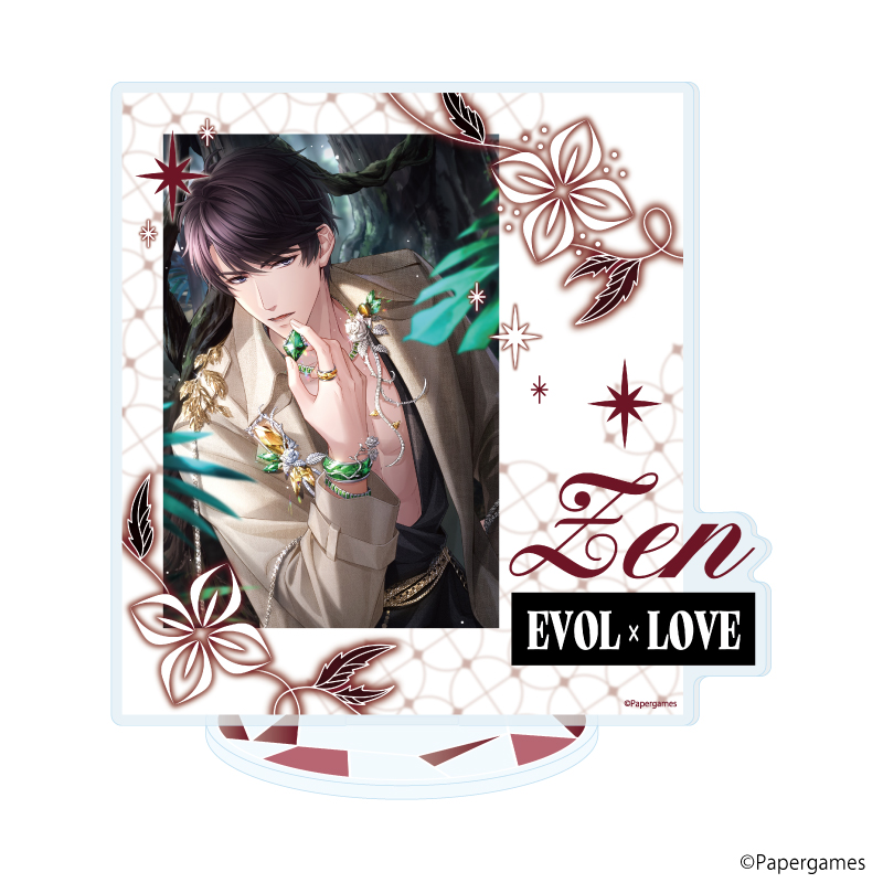 恋とプロデューサー～EVOL×LOVE～_アクリルスタンド72/ゼン・瞳の奥に隠して(公式イラスト)