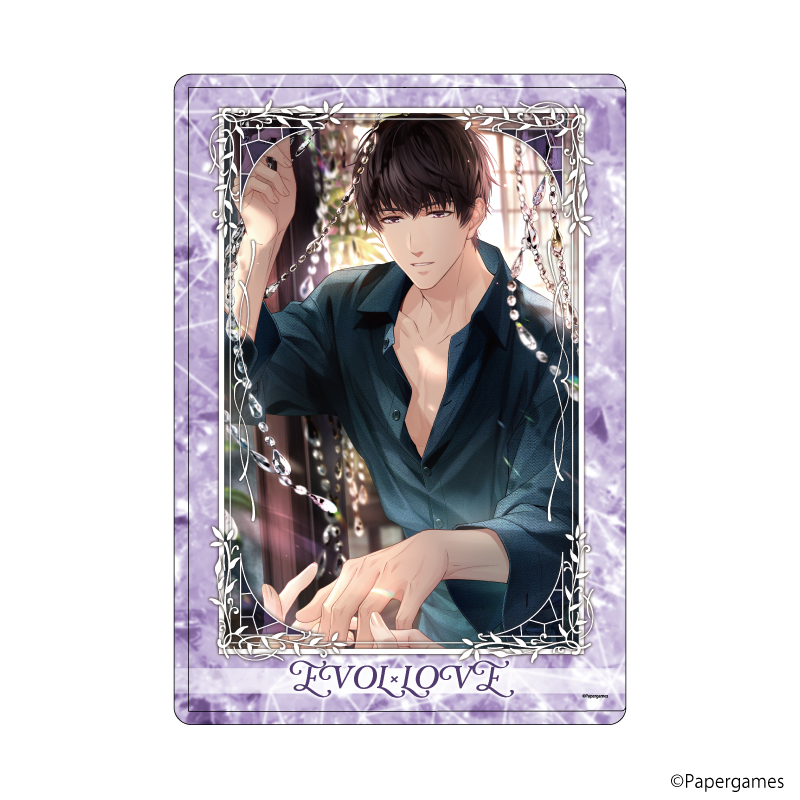 恋とプロデューサー～EVOL×LOVE～_キャラクリアケース18/シモン・二人の盛時(公式イラスト)