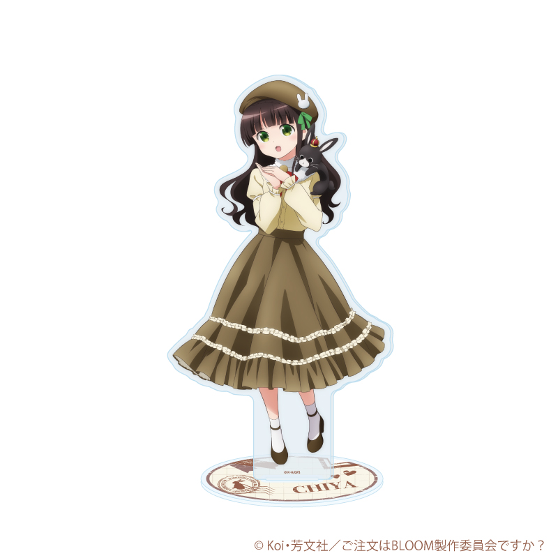 ご注文はうさぎですか？BLOOM_アクリルスタンド28/千夜 ベレー帽ver.(描き下ろしイラスト)