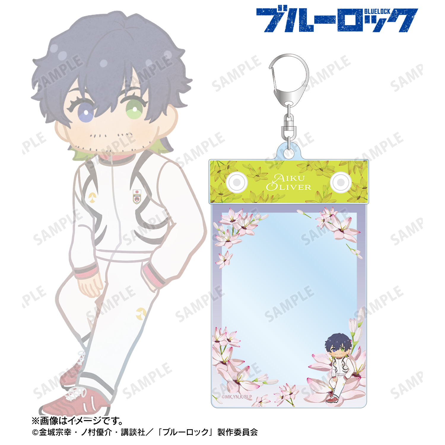 ブルーロック_オリヴァ・愛空 Botania 第2弾 B8サイズマルチカードホルダー