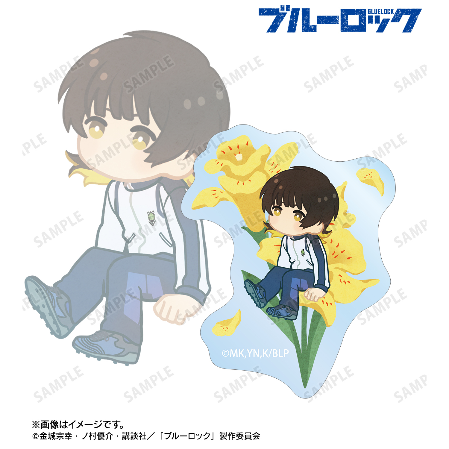 ブルーロック_蜂楽 廻 Botania 第2弾 クリアダイカットステッカー