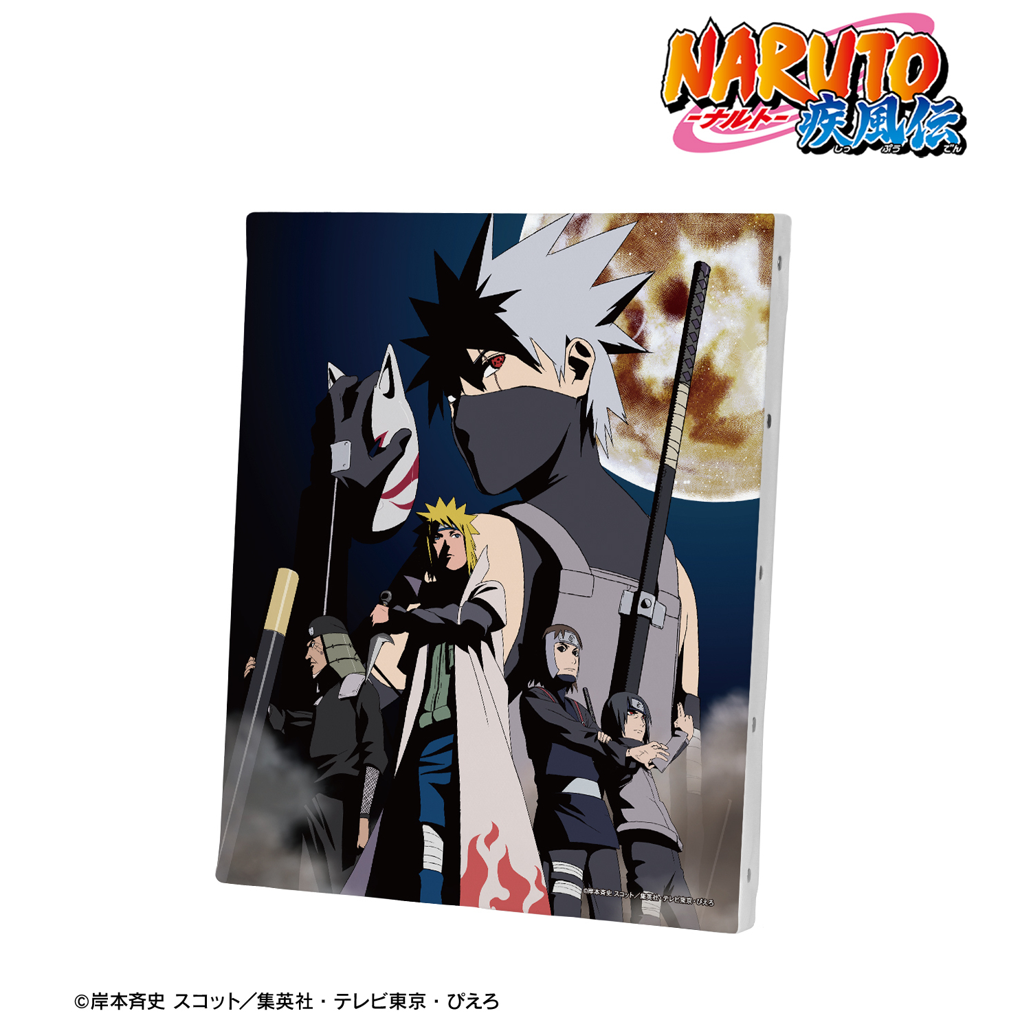 NARUTO-ナルト- 疾風伝_「カカシ暗部篇?闇を生きる忍?」メインビジュアル キャンバスボード