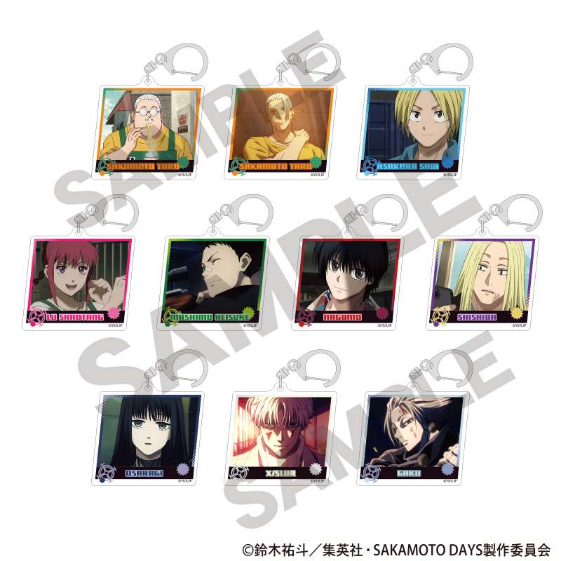 SAKAMOTO DAYS_トレーディングアクリルキーホルダー 【コンプリートBOX／10個入り】