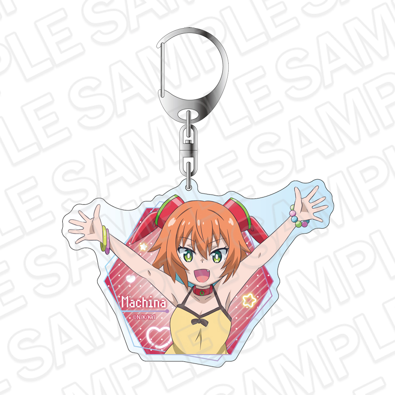 アルマちゃんは家族になりたい_アクリルキーホルダー マキナ