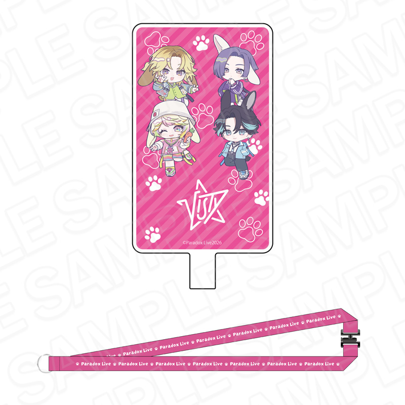 Paradox Live_ネックストラップ付きフォンタブ VISTY