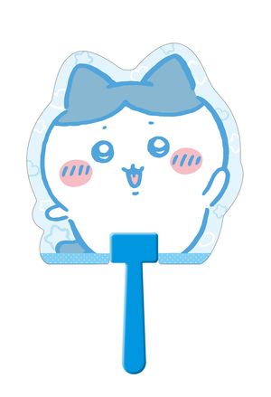 Chiikawa_Die-cut fan Hachiware 5