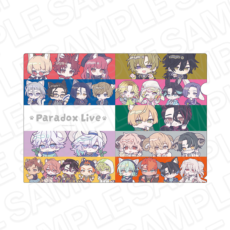 Paradox Live_クリアファイル