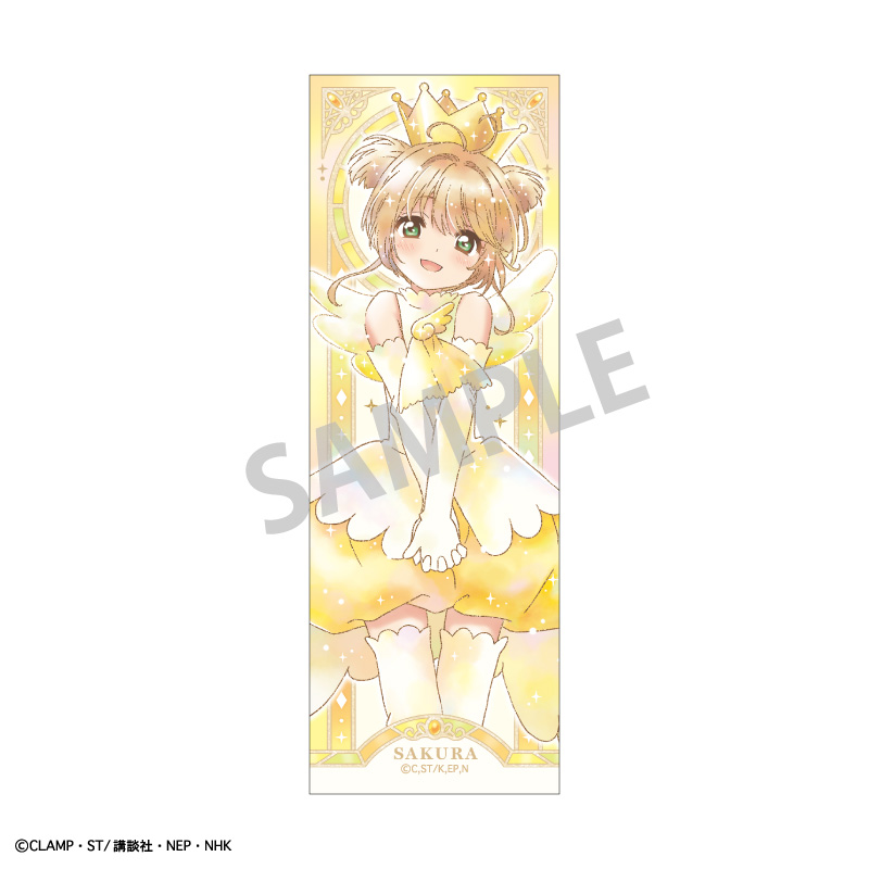 カードキャプターさくら クリアカード編_ロングスクエア缶バッジ