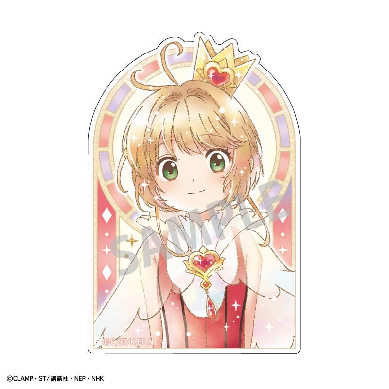 カードキャプターさくら クリアカード編_ミニデコステッカー 木之本 桜B/カミアニTOUCH