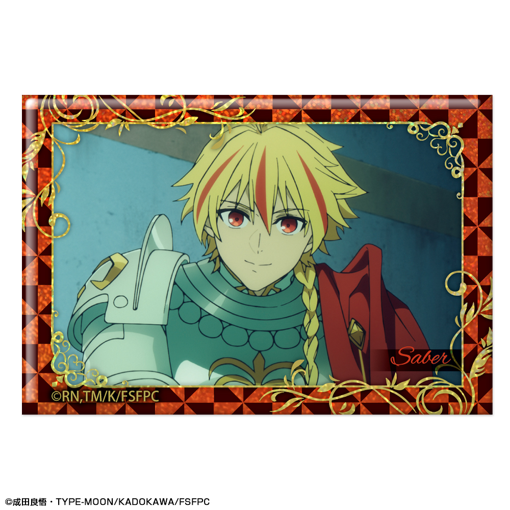 Fate/strange Fake_ホログラム缶バッジ デザイン04(セイバー/B)