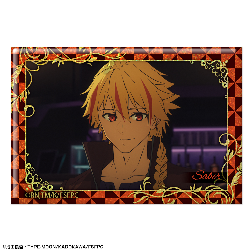 Fate/strange Fake_ホログラム缶バッジ デザイン05(セイバー/C)
