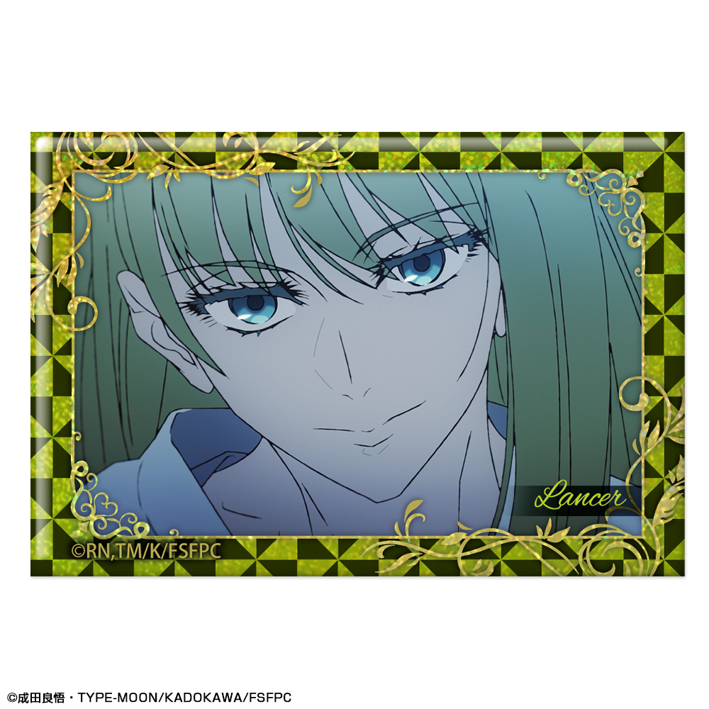 Fate/strange Fake_ホログラム缶バッジ デザイン10(ランサー/A)