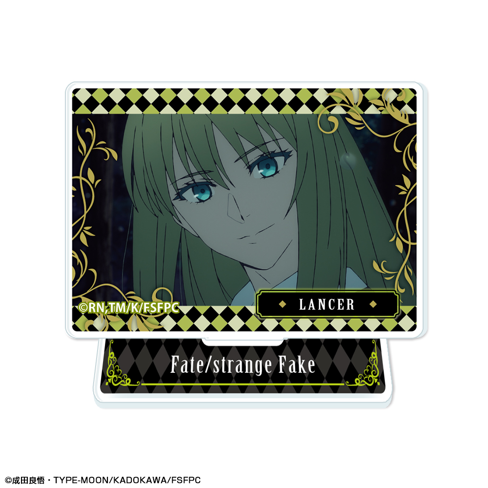 Fate/strange Fake_ミニアクリルスタンド デザイン11(ランサー/A)