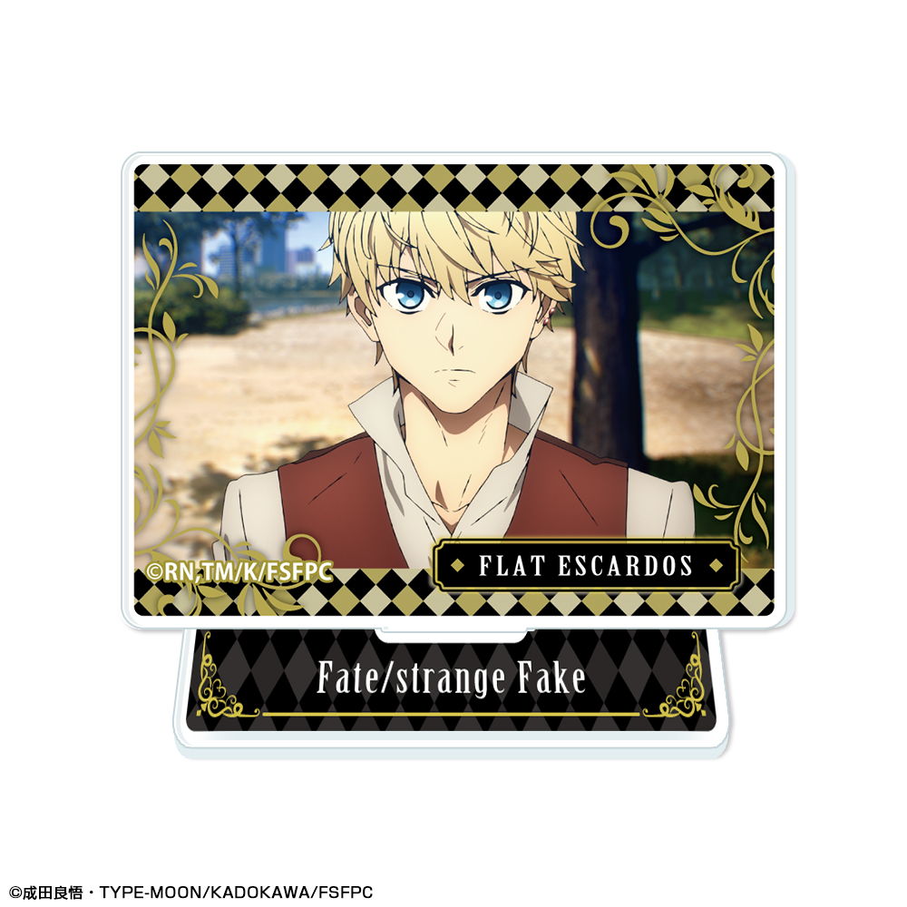 Fate/strange Fake_ミニアクリルスタンド デザイン15(フラット・エスカルドス)