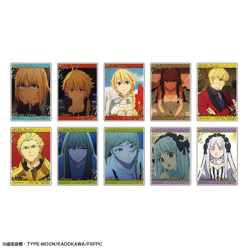 Fate/strange Fake_トレーディングアクリルカード 【コンプリートBOX