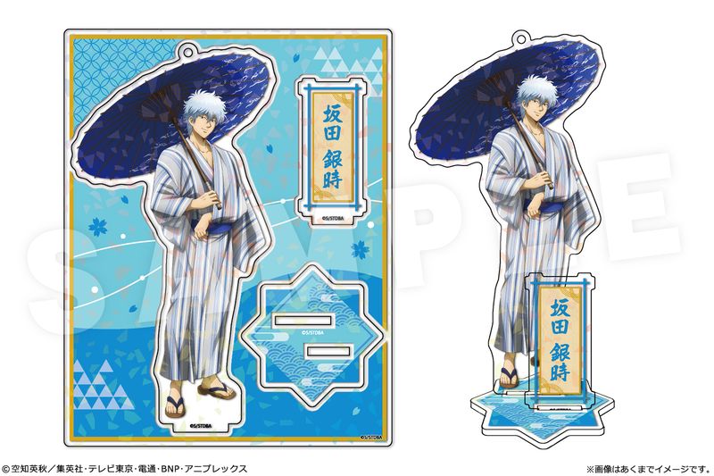 銀魂_ホログラムアクリルフィギュア Ver.雪月風花 01 坂田銀時 | 銀魂