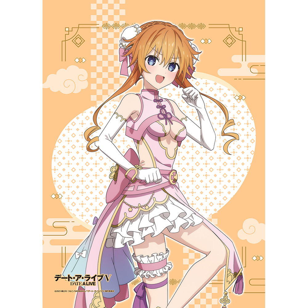 デート・ア・ライブⅤ_描き下ろしB2タペストリー（八舞耶倶矢／パステルチャイナ）Wスエード