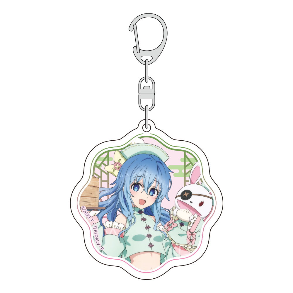 デート・ア・ライブⅤ_描き下ろしアクリルキーホルダー（四糸乃／パステルチャイナ）