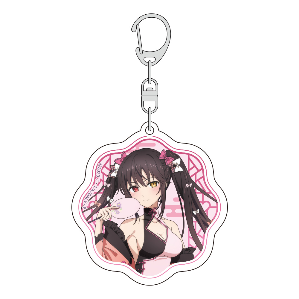 デート・ア・ライブⅤ_描き下ろしアクリルキーホルダー（時崎狂三／パステルチャイナ）